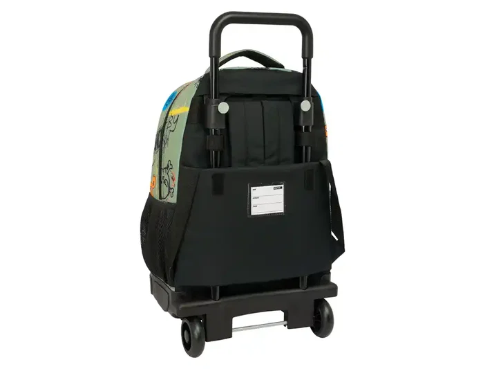Safta Mochila Grande con Ruedas Compact Extraíble Graffiti Colección Safta Graffiti Carteras Escolares con Carro 450x330x220 mm