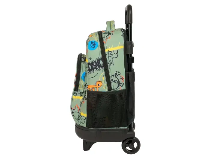 Safta Mochila Grande con Ruedas Compact Extraíble Graffiti Colección Safta Graffiti Carteras Escolares con Carro 450x330x220 mm