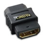 Lindy 41230 Acoplador HDMI Hembra a Hembra Negro