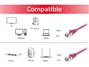 Equip 605555 Cable de Red Cat6 1 m Púrpura S/FTP (S-STP) RJ-45