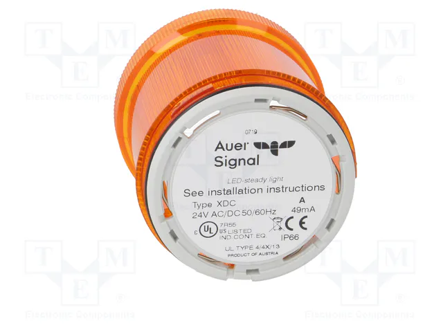 AUER SIGNAL Módulo de automatización señalizador luminoso naranja LED Eco Modul 70