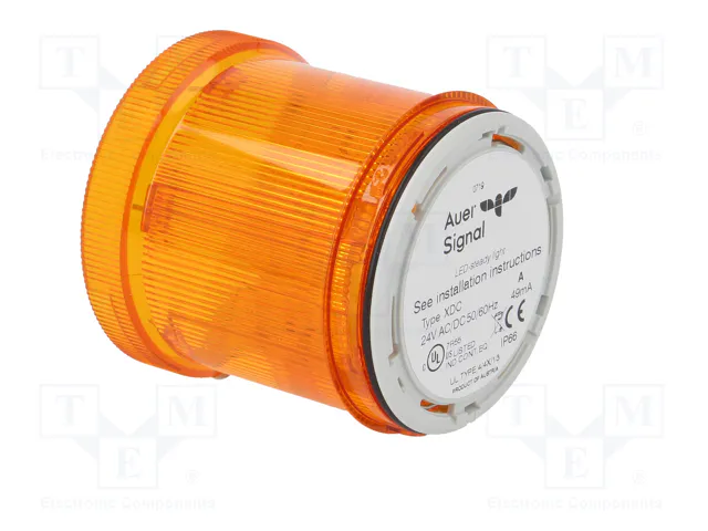 AUER SIGNAL Módulo de automatización señalizador luminoso naranja LED Eco Modul 70