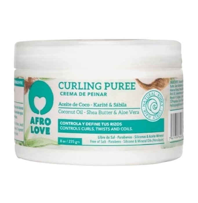 Afro Love Curling Puree 235g Crema Definidora para Rizos