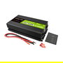 Green Cell KFZ Spannungswandler Power Inverter 24V a 230V 3000W/6000W LCD - Inversor para Coche, 24V DC a 230V AC, Con Display