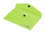 Liderpapel Carpeta Dossier con Broche Verde Translúcido DIN A6