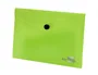 Liderpapel Carpeta Dossier con Broche Verde Translúcido DIN A6
