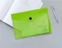 Liderpapel Carpeta Dossier con Broche Verde Translúcido DIN A6