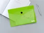 Liderpapel Carpeta Dossier con Broche Verde Translúcido DIN A6