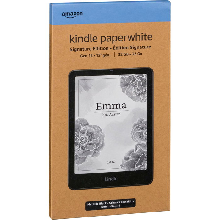 Amazon Kindle Paperwhite Signature Edition 32GB Negro Metálico Amazon Kindle Paperwhite Signature Edition 32GB Negro Metálico