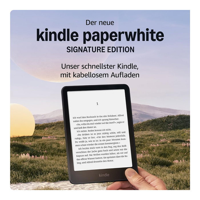Amazon Kindle Paperwhite Signature Edition 32GB Negro Metálico Amazon Kindle Paperwhite Signature Edition 32GB Negro Metálico