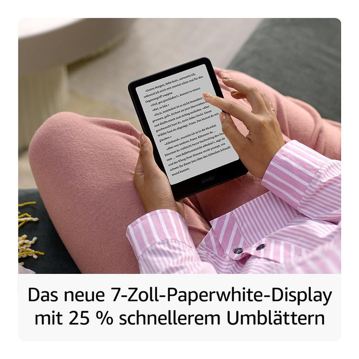 Amazon Kindle Paperwhite Signature Edition Lector de Libros Electrónicos 7 Pulgadas Negro 32 GB Amazon Kindle Paperwhite Signature Edition Lector de Libros Electrónicos 7 Pulgadas Negro 32 GB