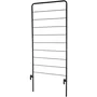 Deroma Macetero Cosmo para Interior o Exterior, Metal, Color Gris, Dimensiones 78 x 163 cm (Alto), Referencia 9FP4ZSZ006