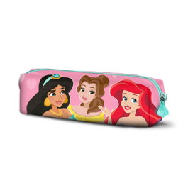 Disney Princesas Estuche Portatodo Cuadrado Charm Rosa 7x21x5,5 cm PVC