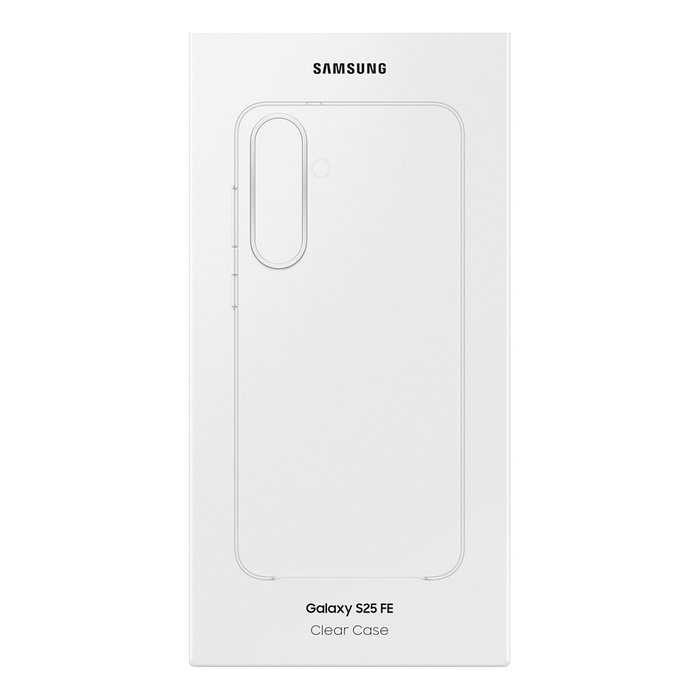 Samsung Galaxy S25 FE - Clear Cover Transparente, Funda Resistente a Impactos y Anti-Rayones, Protección Antiamarilleamiento, Compatible con 6.7 Pulgadas Samsung Galaxy S25 FE - Clear Cover Transparente, Funda Resistente a Impactos y Anti-Rayones, Protección Antiamarilleamiento, Compatible con 6.7 Pulgadas