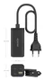 AISENS Cargador de Sobremesa GaN 100W con 3xUSB-C y 1xUSB-A, Negro