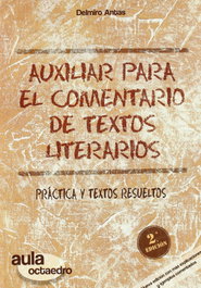 Auxiliar para el comentario de textos literarios, Delmiro Antas García - OCTAEDRO EDICIONES