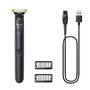 PHILIPS OneBlade Afeitadora Recargable para Barba y Bigote, Color Negro