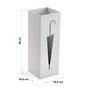 Versa Paraguero Blanco Umbrella 16.8x48 cm Madera MDF Certificado FSC (2 Unidades)