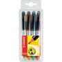 Stabilo Navigator Marcador Fluorescente con Surtido de Colores Blíster de 4 Unidades