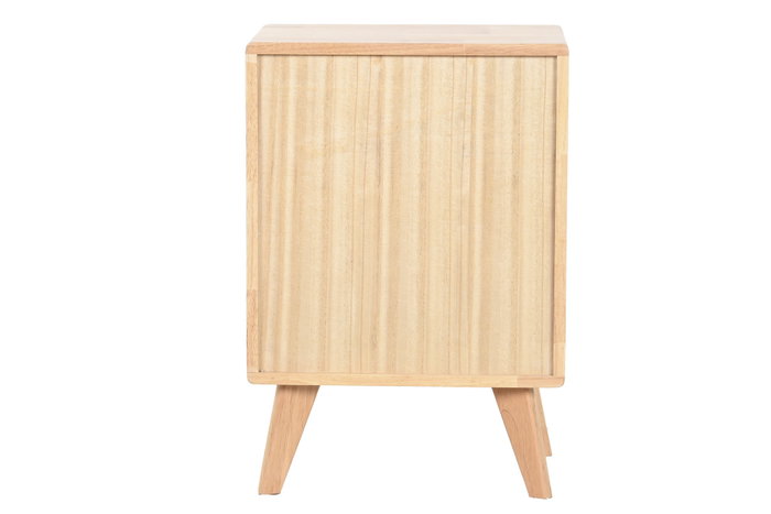 DKD Home Decor Mesita de Noche Scandi 58 x 40 x 30 cm