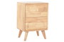DKD Home Decor Mesita de Noche Scandi 58 x 40 x 30 cm