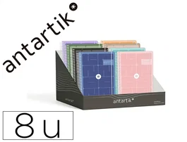 Antartik Agenda Escolar Espiral Essentials 2026-2027 Bilingüe, Día Página A5, Papel 80g FSC, Diseños Surtidos
