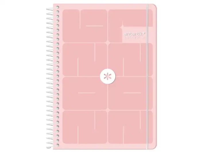 Antartik Agenda Escolar Espiral Essentials 2026-2027 Bilingüe, Día Página A5, Papel 80g FSC, Diseños Surtidos