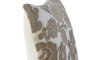 DKD Home Decor Cojín de Algodón Bordado Beige y Marrón (Pack de 2)