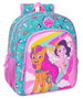 Mochila Escolar My Little Pony Magic Rosa Turquesa 32 x 38 x 12 cm
