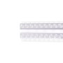 BX3 LIGHT Perfil Aluminio Empotrar Escayola Pladur Tira LED 9mm - 1 Metro [BX3-PA-639-1M]