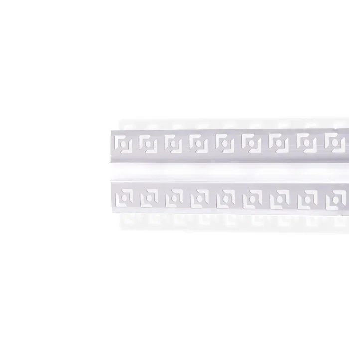 BX3 LIGHT Perfil de Aluminio para Empotrar en Escayola/Pladur BX3-PA-639-1M, Tira LED de 9mm, 1 Metro, Interior, Acabado Arquitectónico