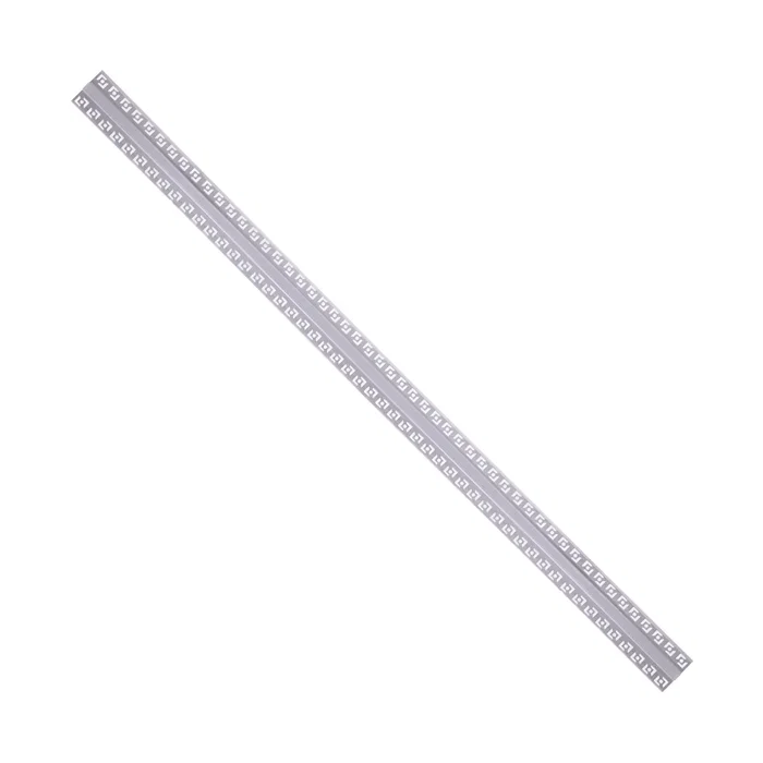 BX3 LIGHT Perfil de Aluminio para Empotrar en Escayola/Pladur BX3-PA-639-1M, Tira LED de 9mm, 1 Metro, Interior, Acabado Arquitectónico