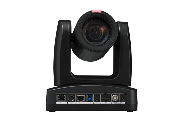 AVer Media Cámara PTZ PTC310UV2 con Seguimiento Automático IA, 4K Ultra HD, Zoom Óptico 12x, HDMI, 3G-SDI, USB, PoE (61S9130000AF)