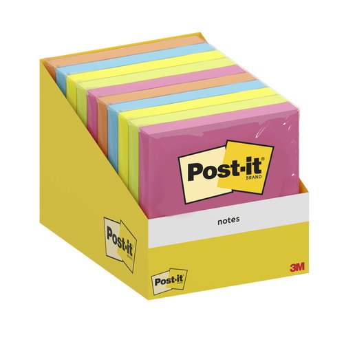 Post-It Bloc de 100 Notas Adhesivas Canary Yellow 76x76mm Post-It Bloc de 100 Notas Adhesivas Canary Yellow 76x76mm