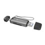 Natec Scarab 3 Lector de tarjetas USB 3.1 Gen 1 USB-A + USB-C SD/Micro SD NCZ-2262