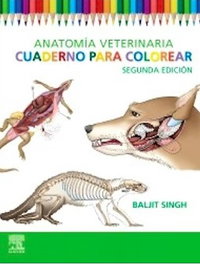 ELSEVIER EDITORIAL Anatomía veterinaria. Cuaderno para colorear