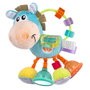 Playgro Sonajero Interactivo Clip Clop con Cuentas y Texturas para Bebés +3 Meses - Idiomas Múltiples