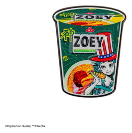 Cinereplicas Pin Zoey Hamburger Noodles K-pop Demon Hunters