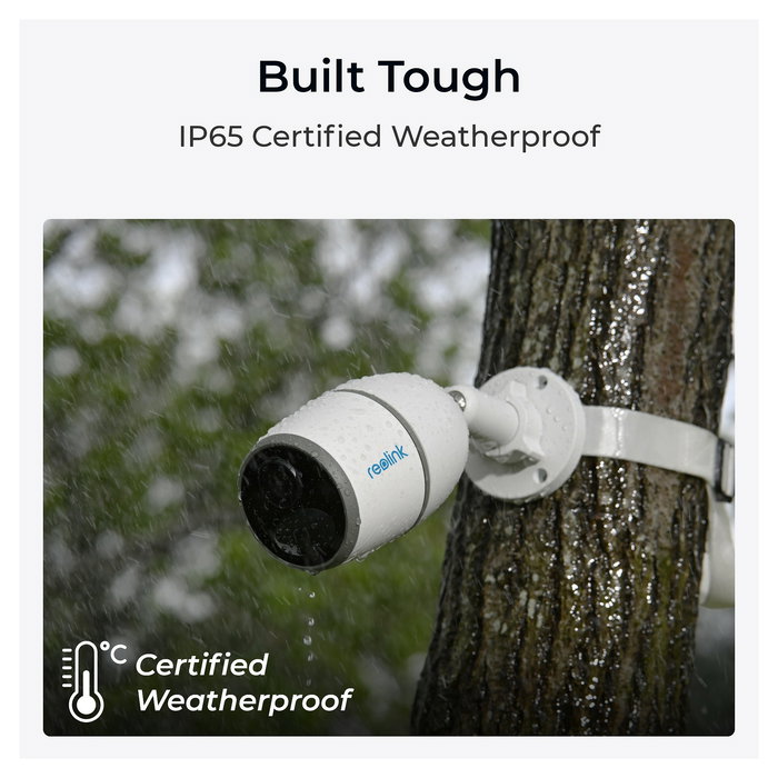 Reolink Go Series G330 Battery-4G Cámara de Seguridad IP Exterior Inalámbrica 4G Blanco