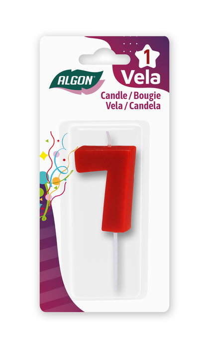 Algon Vela Roja N.7 (36 Unidades)