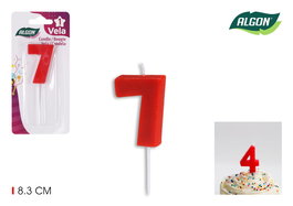 Algon Vela Roja N.7 (36 Unidades)