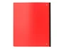 Liderpapel Carpeta de 4 anillas redondas 25 mm Rojo