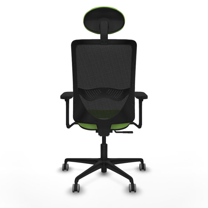 PIQUERAS Y CRESPO Silla de oficina Zulema con mecanismo Sincro, color Pistacho y Negro PIQUERAS Y CRESPO Silla de oficina Zulema con mecanismo Sincro, color Pistacho y Negro