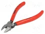Knipex Alicate de corte diagonal para plásticos