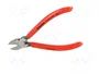 Knipex Alicate de corte diagonal para plásticos