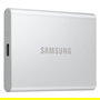 SAMSUNG Portable SSD T7 1TB USB-C 3.2 Gen 2 (10 Gbps) Externo Aluminio Plata - MU-PD1T0G/WW