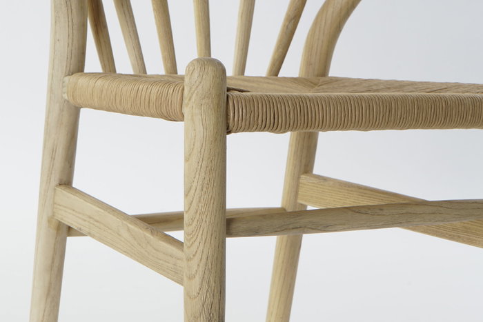 DKD Home Decor Silla Horeca Natural Olmo y Ratan 47 x 79 x 57 cm (2 Unidades)