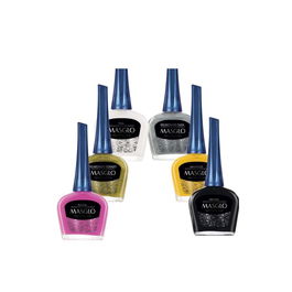 Masglo Esmalte Decoración Uñas Negro 13,5ml