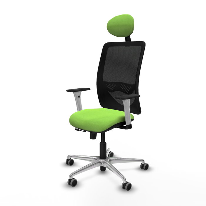 PIQUERAS Y CRESPO Silla de oficina Zulema con mecanismo Sincro/Traslack, Pistacho y Negro PIQUERAS Y CRESPO Silla de oficina Zulema con mecanismo Sincro/Traslack, Pistacho y Negro