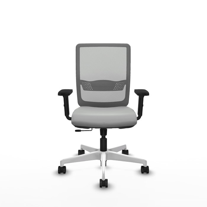 PIQUERAS Y CRESPO Silla de oficina Haches Gris con mecanismo Sincro/Traslack PIQUERAS Y CRESPO Silla de oficina Haches Gris con mecanismo Sincro/Traslack